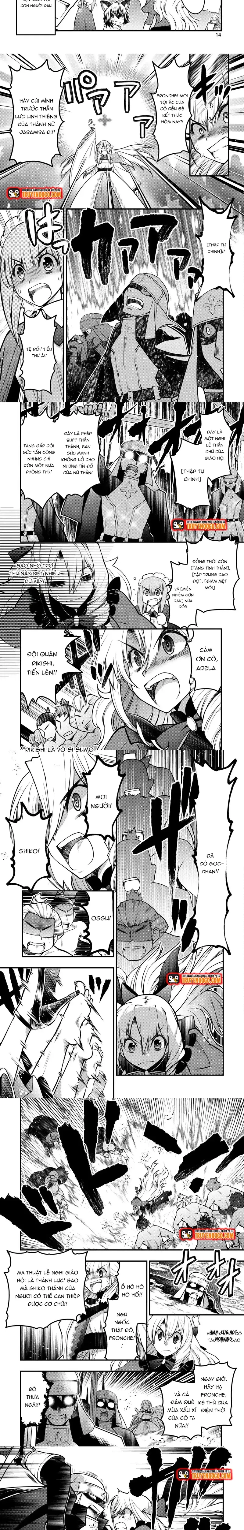 Oozumou Reijou ~Seijo Ni Hirateuchi Wo Kuratta Shunkan Sumou Budatta Zense Wo Omoidashita Akuyaku Reijou No Watashi Wa Sute Neko Ouji Ni Chanko Wo Furumaitai Haadosukoidosukoi~ Chapter 10 - Trang 2