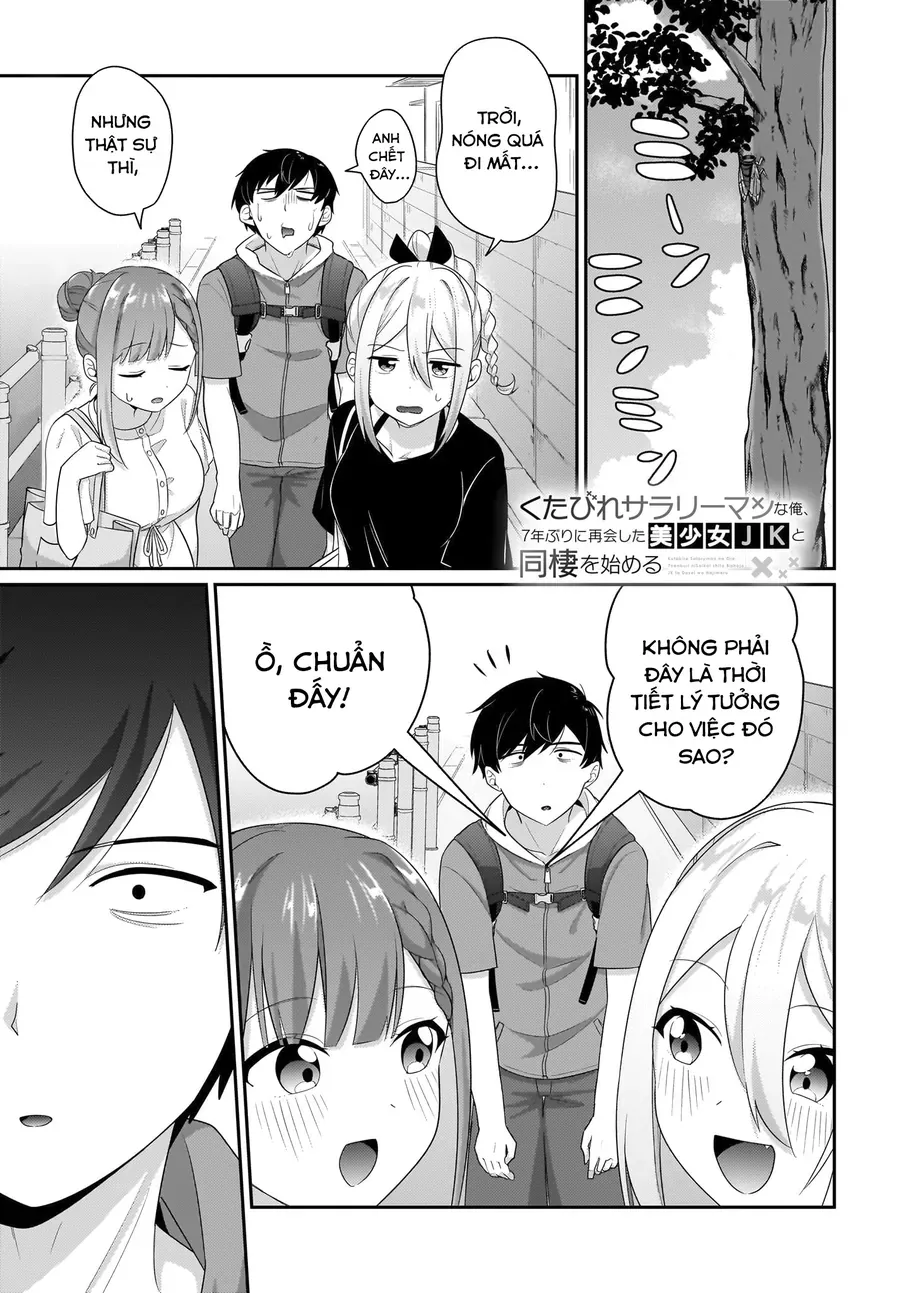 Kutabire Salarymen No Ore, 7Nenburi Ni Saikai Shita Bishoujo Jk To Dosei Wo Hajimaru Chapter 7.5 - Trang 2