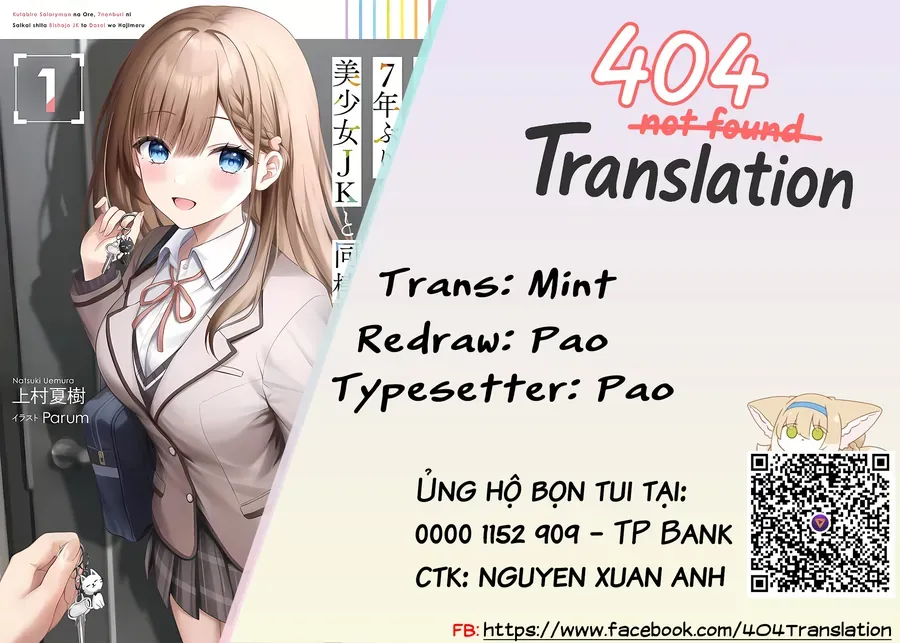 Kutabire Salarymen No Ore, 7Nenburi Ni Saikai Shita Bishoujo Jk To Dosei Wo Hajimaru Chapter 8 - Trang 2