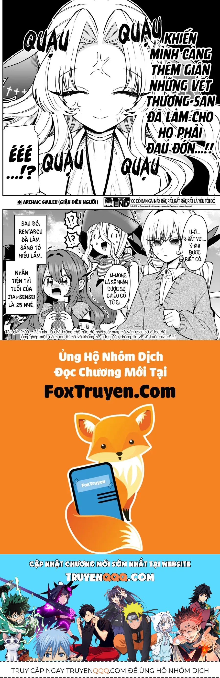 Kimi No Koto Ga Dai Dai Dai Dai Daisuki Na 100-Nin No Kanojo Chapter 232 - Trang 2