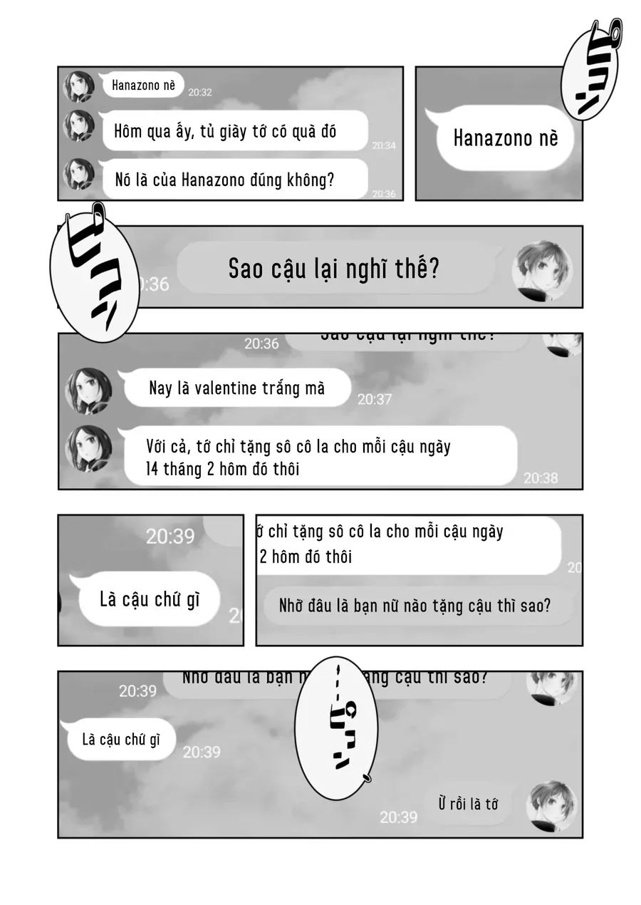 Những Cuộc Gặp Gỡ Kỳ Lạ Sau Giờ Học Của Hanazono Và Kazoe Chapter 31 - Trang 2