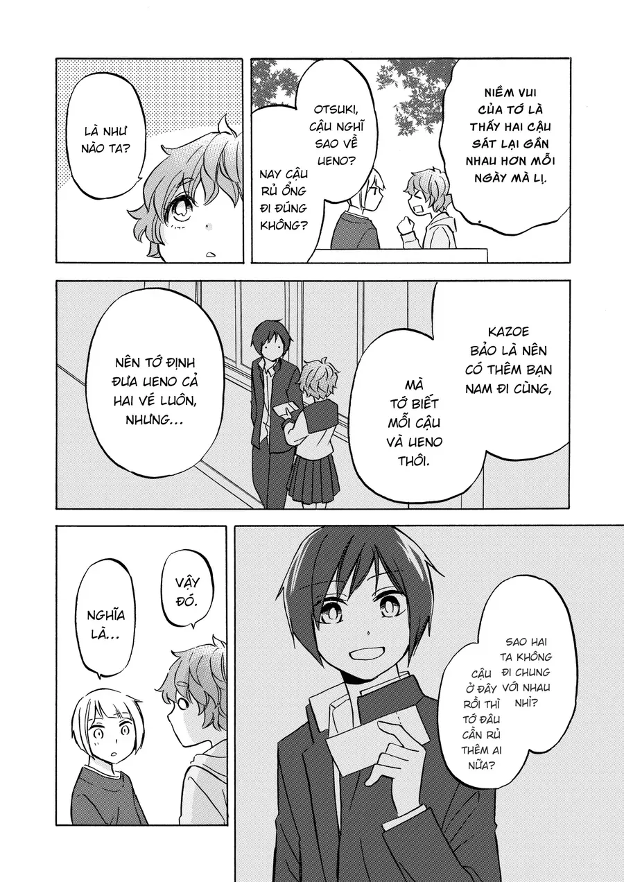Những Cuộc Gặp Gỡ Kỳ Lạ Sau Giờ Học Của Hanazono Và Kazoe Chapter 32 - Trang 2