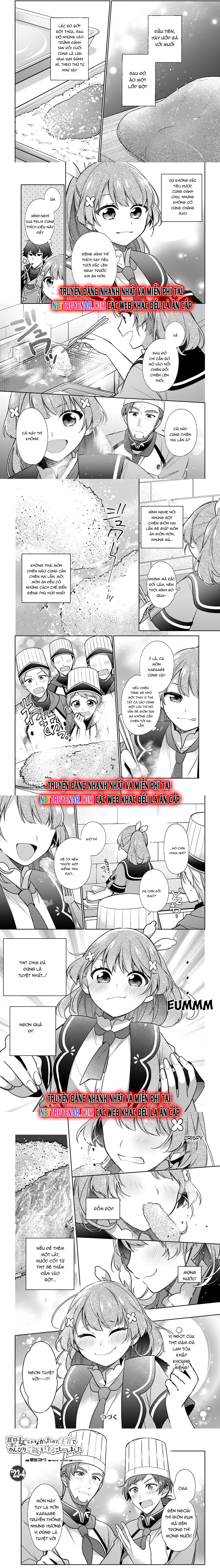 Seijo Ja Nakatta No De, Oukyuu De Nonbiri Gohan Wo Tsukuru Koto Ni Shimashita Chapter 23 - Trang 2