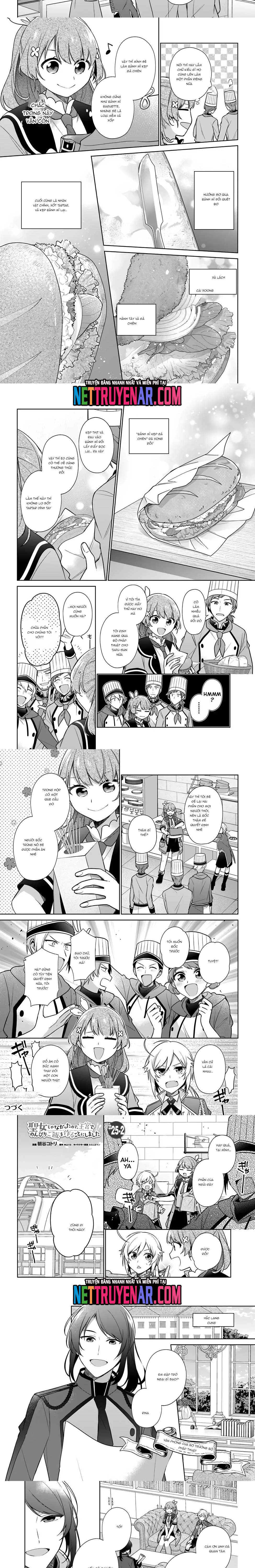 Seijo Ja Nakatta No De, Oukyuu De Nonbiri Gohan Wo Tsukuru Koto Ni Shimashita Chapter 25 - Trang 2
