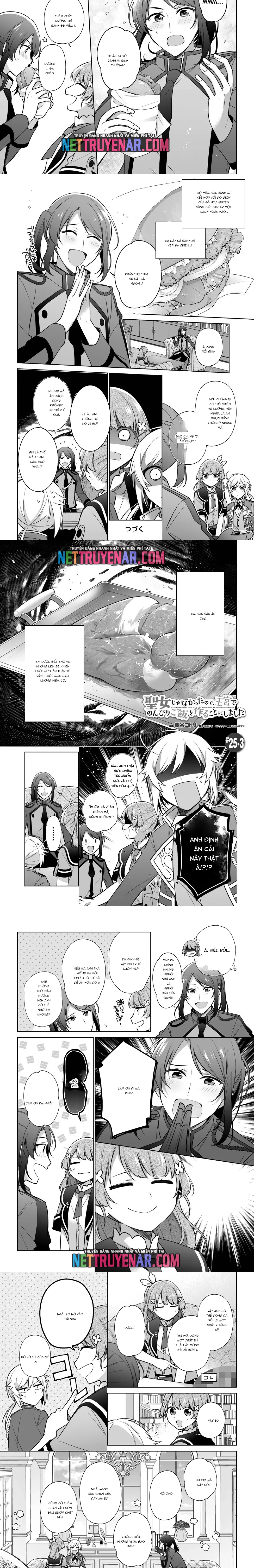 Seijo Ja Nakatta No De, Oukyuu De Nonbiri Gohan Wo Tsukuru Koto Ni Shimashita Chapter 25 - Trang 2