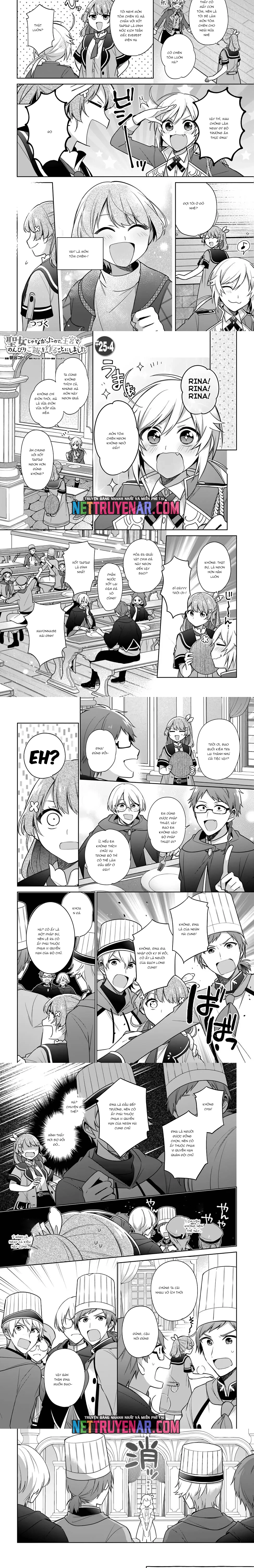 Seijo Ja Nakatta No De, Oukyuu De Nonbiri Gohan Wo Tsukuru Koto Ni Shimashita Chapter 25 - Trang 2