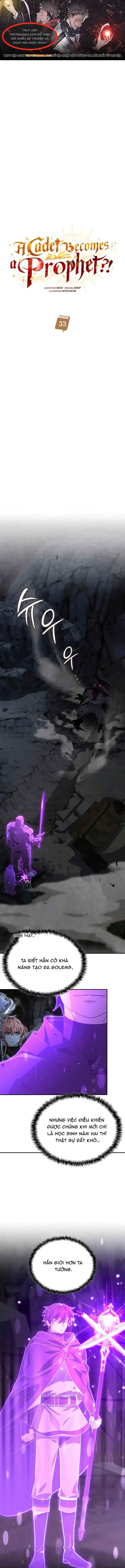 Trở Thành Thiên Tài Tiên Tri Của Học Viện Chapter 33 - Trang 2