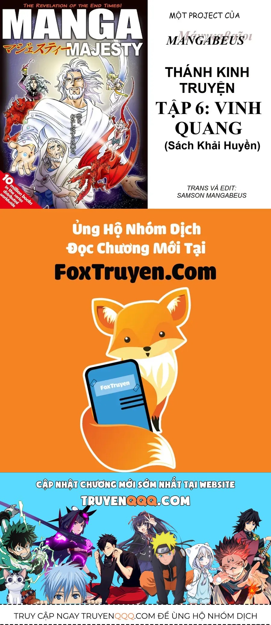 Thánh Kinh Truyện – Đấng Cứu Thế Chapter 43 - Trang 2