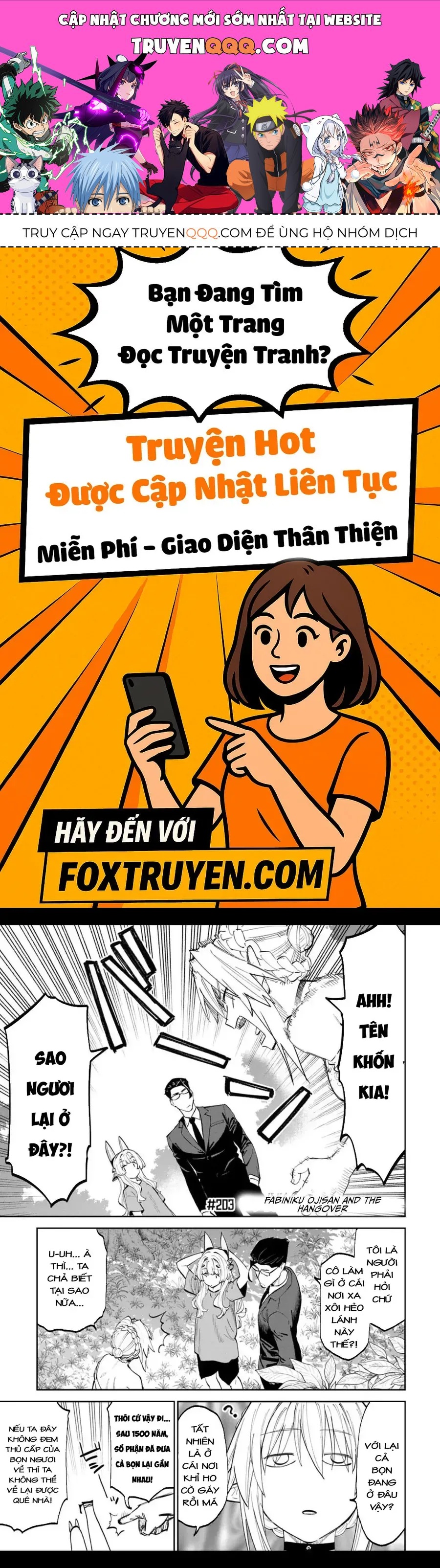 Fantasy Bishoujo Juniku Ojisan To Chapter 203 - Trang 2