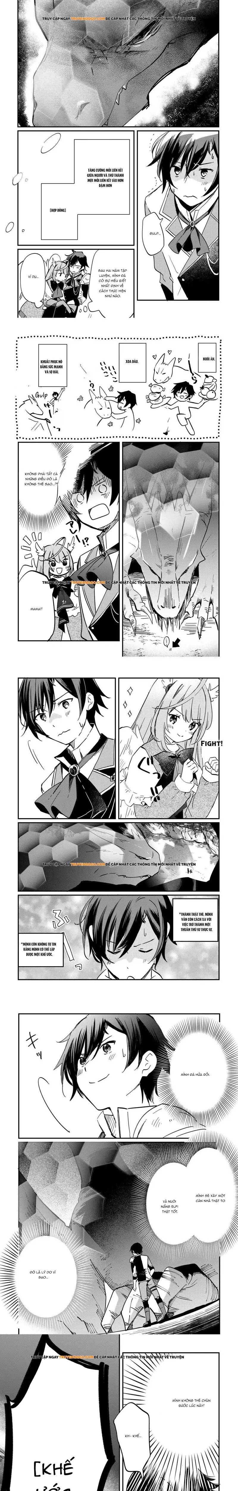 Tokage (Hontou Wa Shinryuu) Wo Shoukan Shita Seijuu Tsukai, Ryuu No Senaka De Kaitaku Life Chapter 2 - Trang 2