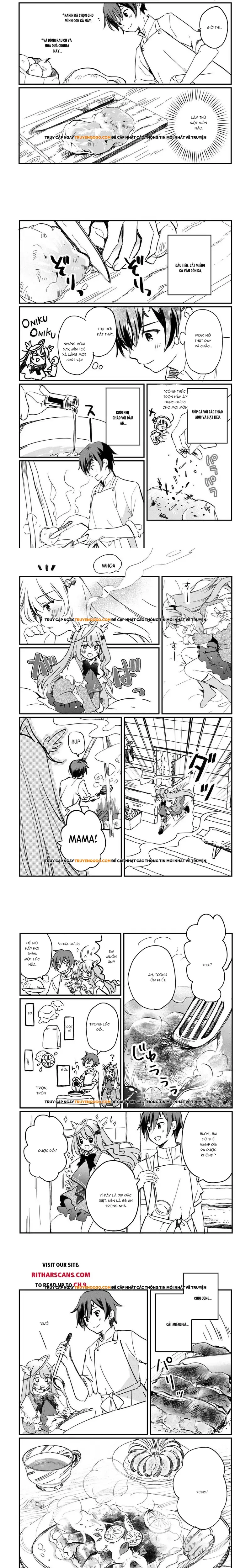 Tokage (Hontou Wa Shinryuu) Wo Shoukan Shita Seijuu Tsukai, Ryuu No Senaka De Kaitaku Life Chapter 4 - Trang 2