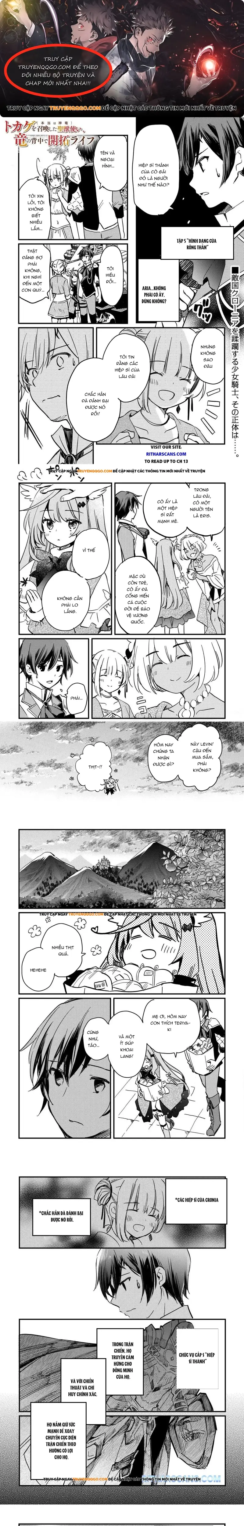 Tokage (Hontou Wa Shinryuu) Wo Shoukan Shita Seijuu Tsukai, Ryuu No Senaka De Kaitaku Life Chapter 5 - Trang 2