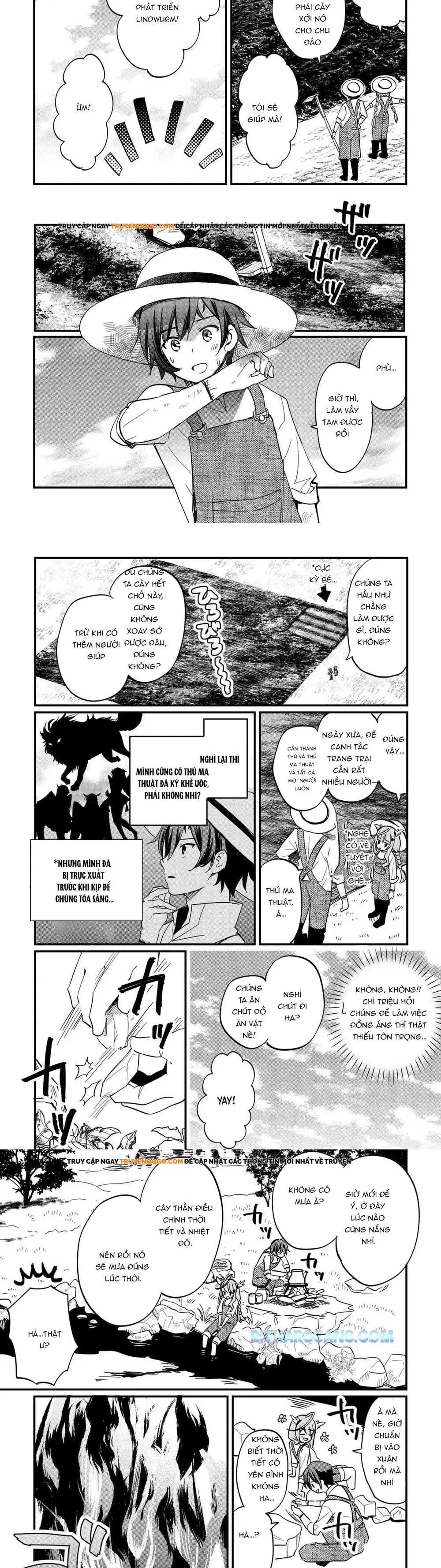 Tokage (Hontou Wa Shinryuu) Wo Shoukan Shita Seijuu Tsukai, Ryuu No Senaka De Kaitaku Life Chapter 6 - Trang 2