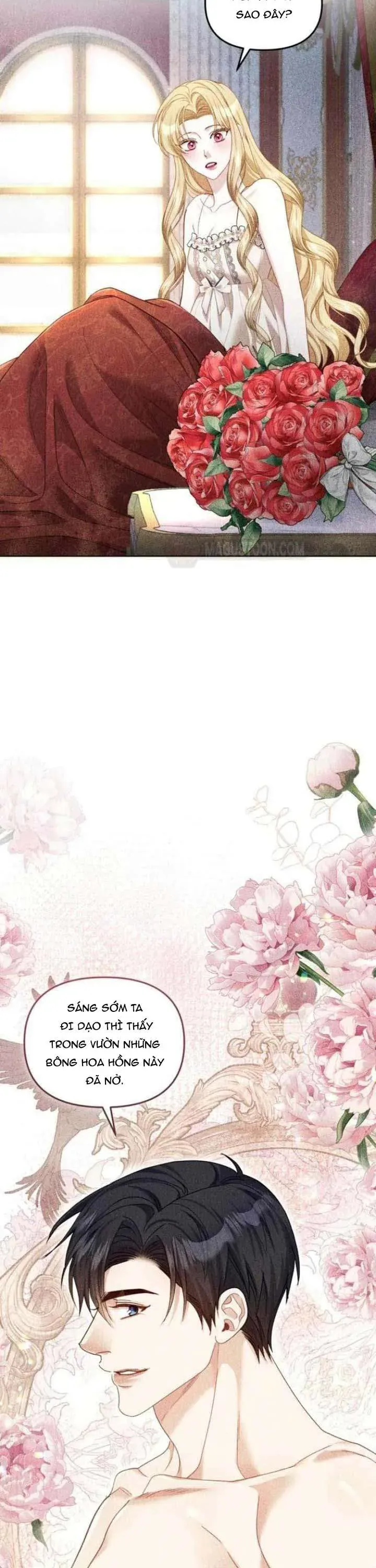 Tuy Là Hoàng Hậu Thay Thế Nhưng Tôi Lại Đánh Mất Đêm Đầu Tiên Chapter 38 - Trang 2