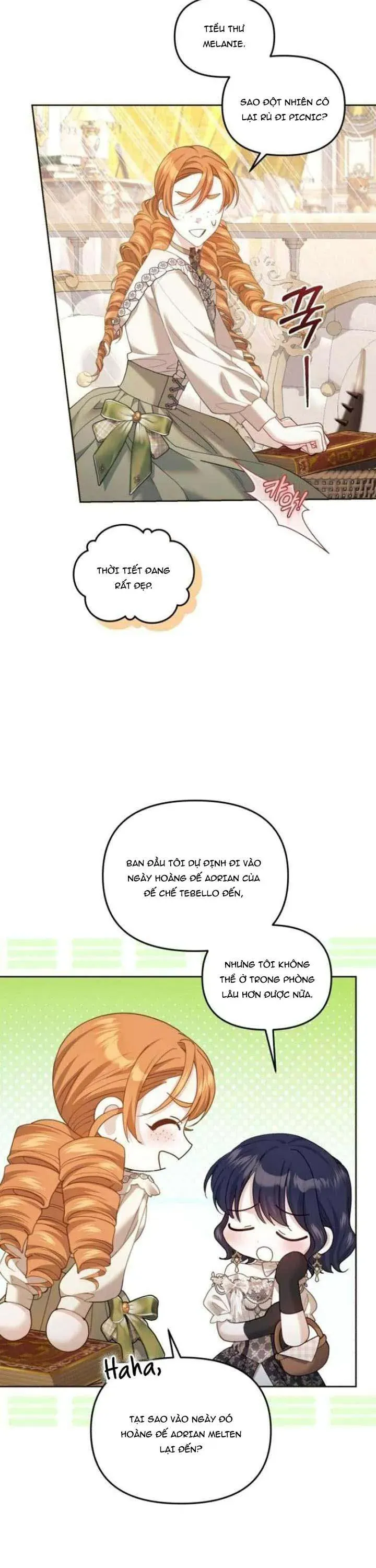 Tuy Là Hoàng Hậu Thay Thế Nhưng Tôi Lại Đánh Mất Đêm Đầu Tiên Chapter 38 - Trang 2