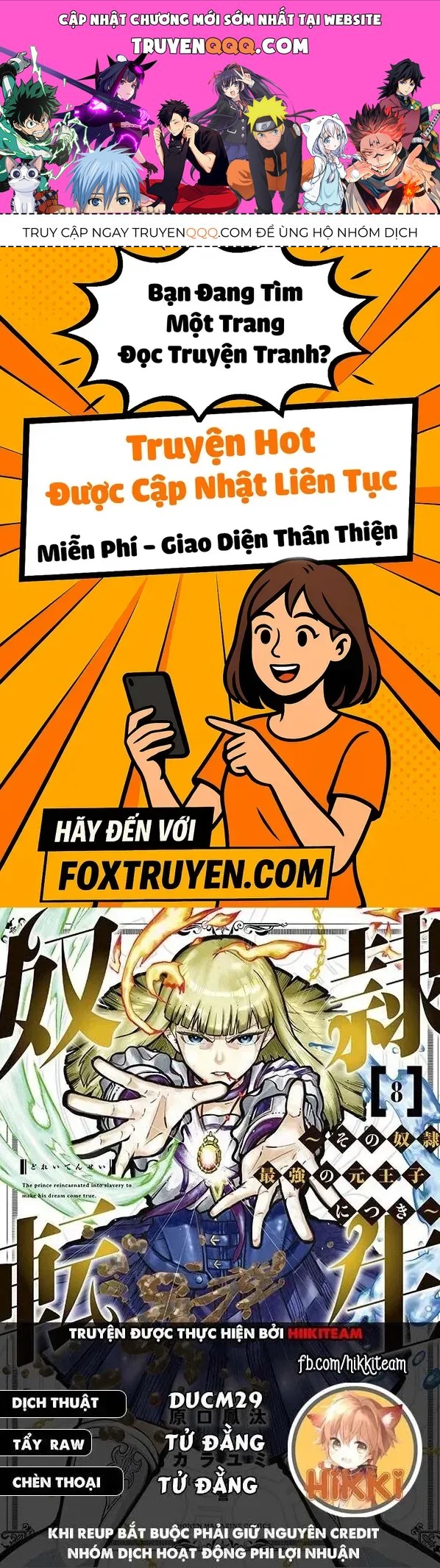 Dorei Tensei: Sono Dorei, Saikyou No Moto Ouji Ni Tsuki Chapter 100 - Trang 2