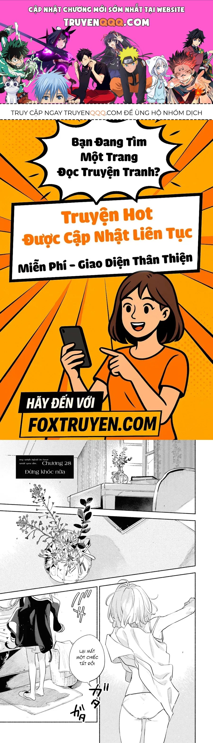 My Wish Is To Fall In Love Until You Die Chapter 28 - Trang 2